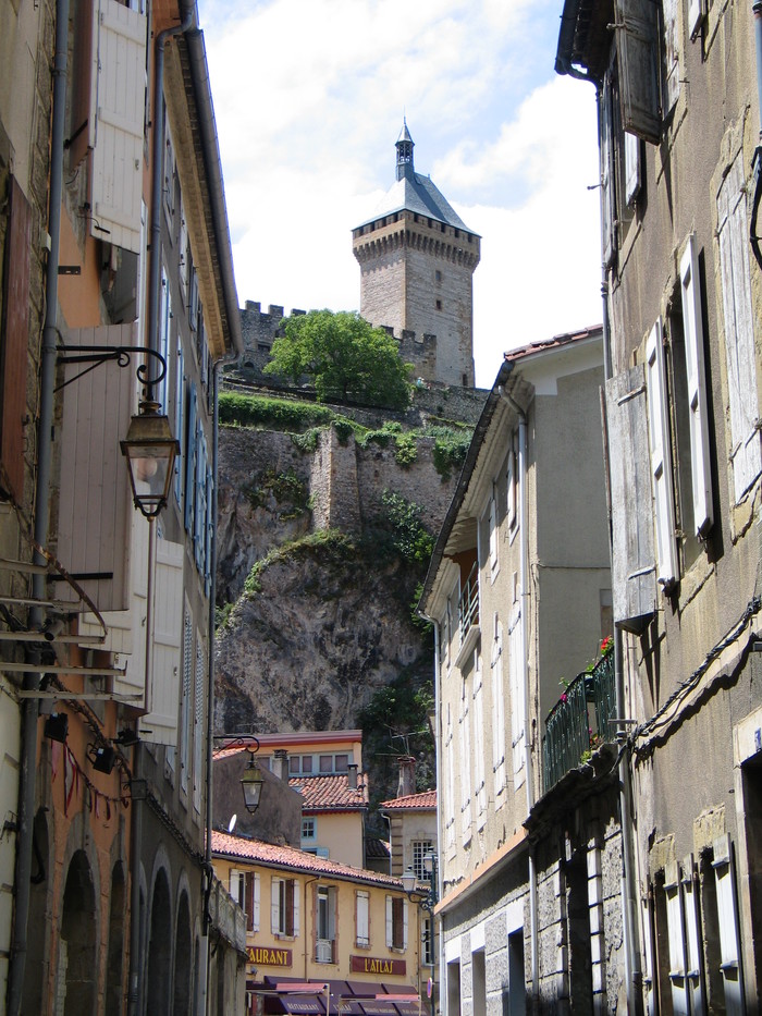 Foix in the South of France